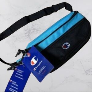 Champion Black and Blue Belt or Fanny Bag